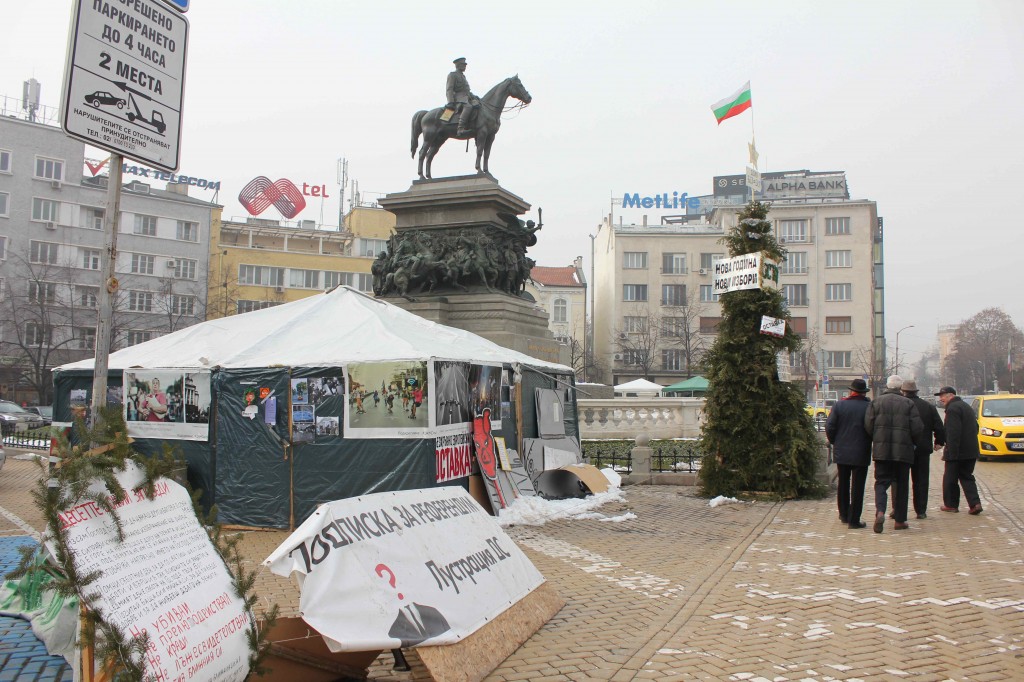 Sofia, foran parlamentet