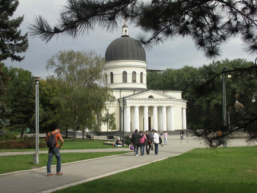 Ortodoks katedral i Moldovas hovedstad Chisinau  Foto: Ota Tiefenböck
