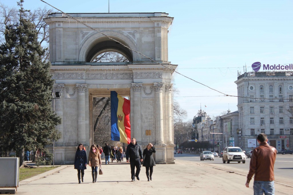 Moldovas hovedstad Chisinau Foto: Ota Tiefenböck