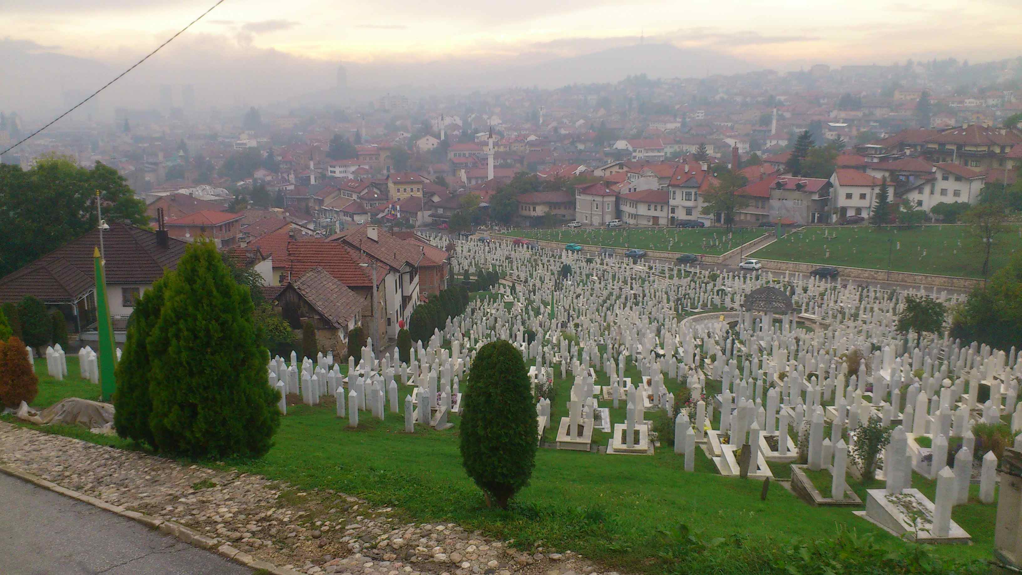 Bosnien-Herzegovinas hovedstad Sarajevo  Foto: Ota Tiefenböck