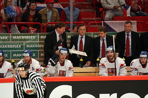 Det tjekkiske landshold under et mesterskab i 2012 Foto: Alexey Chernyadyev