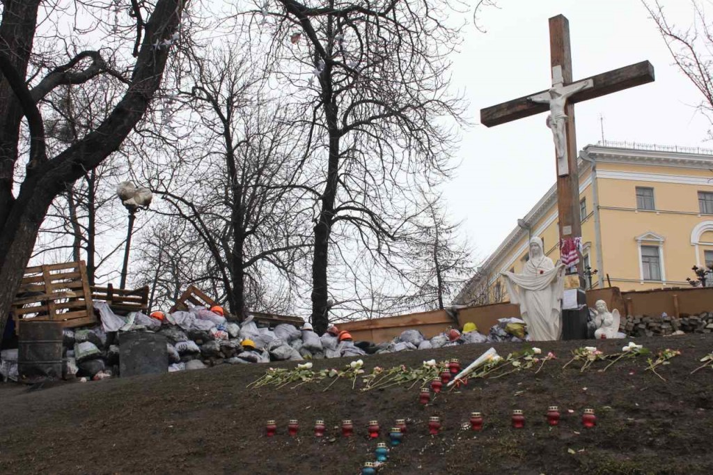Ortodoks kirke mister terræn i Ukraine  Foto: Ota Tiefenböck