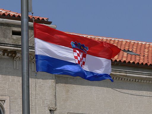 Kroatiens flag  Foto: Petr Hubik