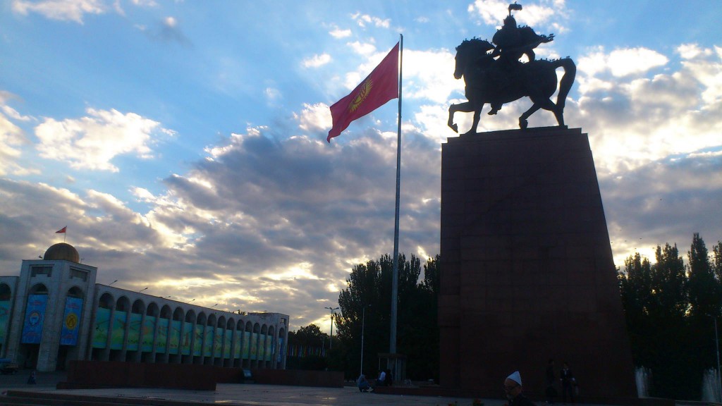 Kirgisistans hovedstad Bishkek Foto: Ota Tiefenböck