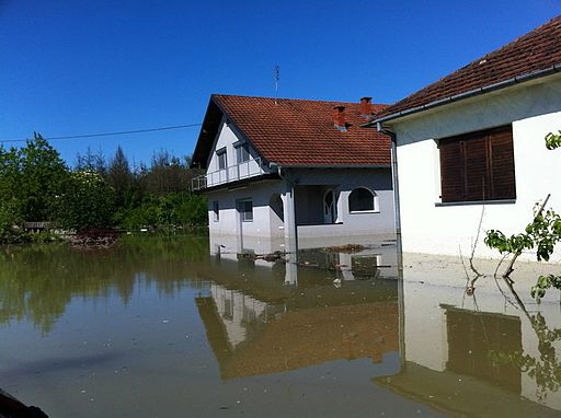Oversvømmelser i Bosnien-Herzegovina i maj  Foto: Dalibor Platenik