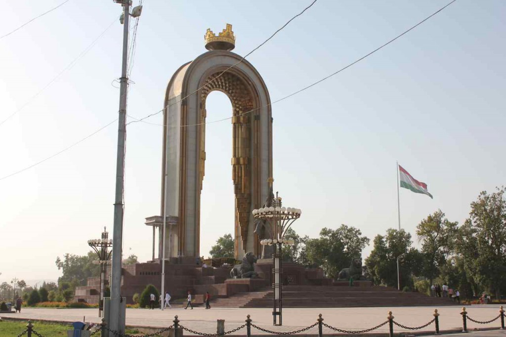 Det tadsjikiske hovedstad Dushanbe, Foto: Ota Tiefenböck