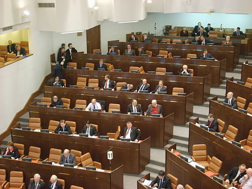 Ruslands øverste parlamentskammer, Føderationsrådet  Foto: Kartmen 