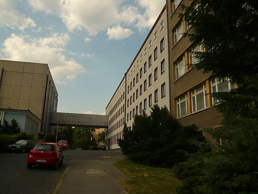 Stasi hovedkvarter i Berlin Lichtenberg Foto: Angela M. Arnold