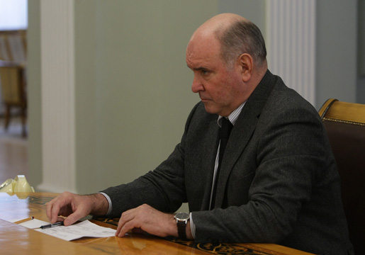 Den russiske viceudenrigsminister Grigory Karasin  Foto: The official site of the Prime Minister of the Russian Federation