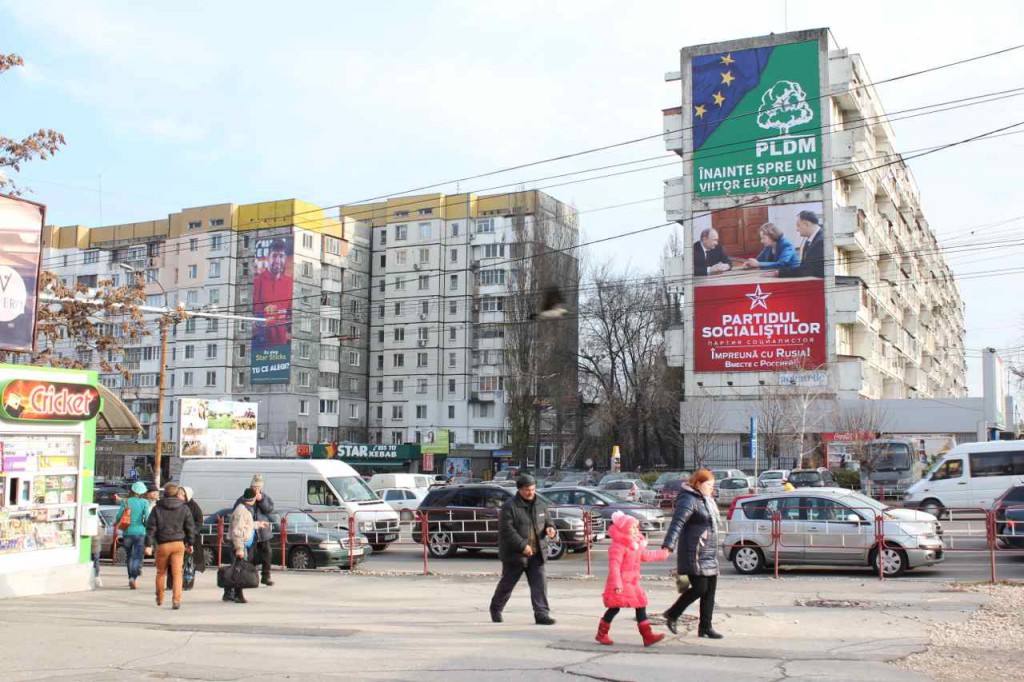 Et gadebillede fra Chisinau  Foto: Ota Tiefenböck