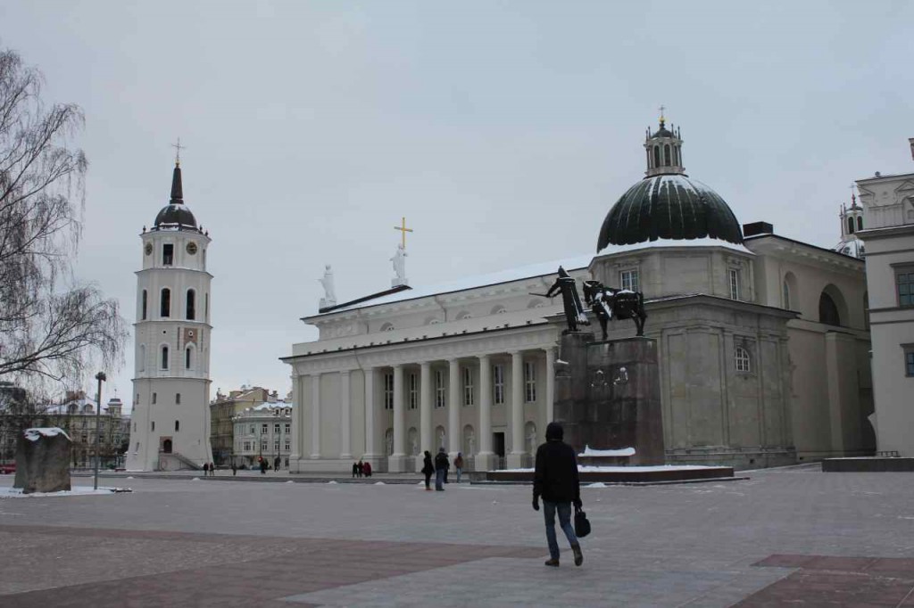 Den litauiske hovedstad Vilnius Foto: Ota Tiefenböck