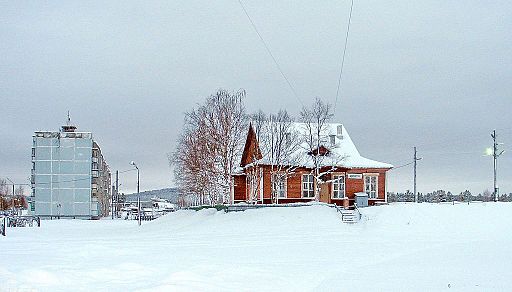 Alakurtti i Murmansk regionen  Foto: Qweasdqwe