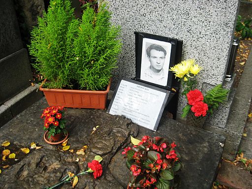 Palachs grav på Olasany kirkegården Foto: Prewitt8 at Slovenian Wikipedia