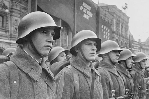 Sovejtiske soldater i Anden Verdenskrig  Foto: Wikimedia