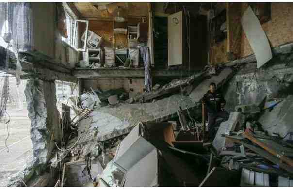 Efter et angreb i Gorlovka  Foto: South Front
