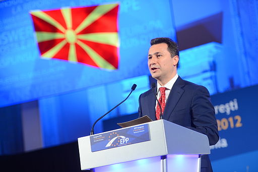 Den makedonske premierminister, Nikola Gruevski Foto: European Peoples Party