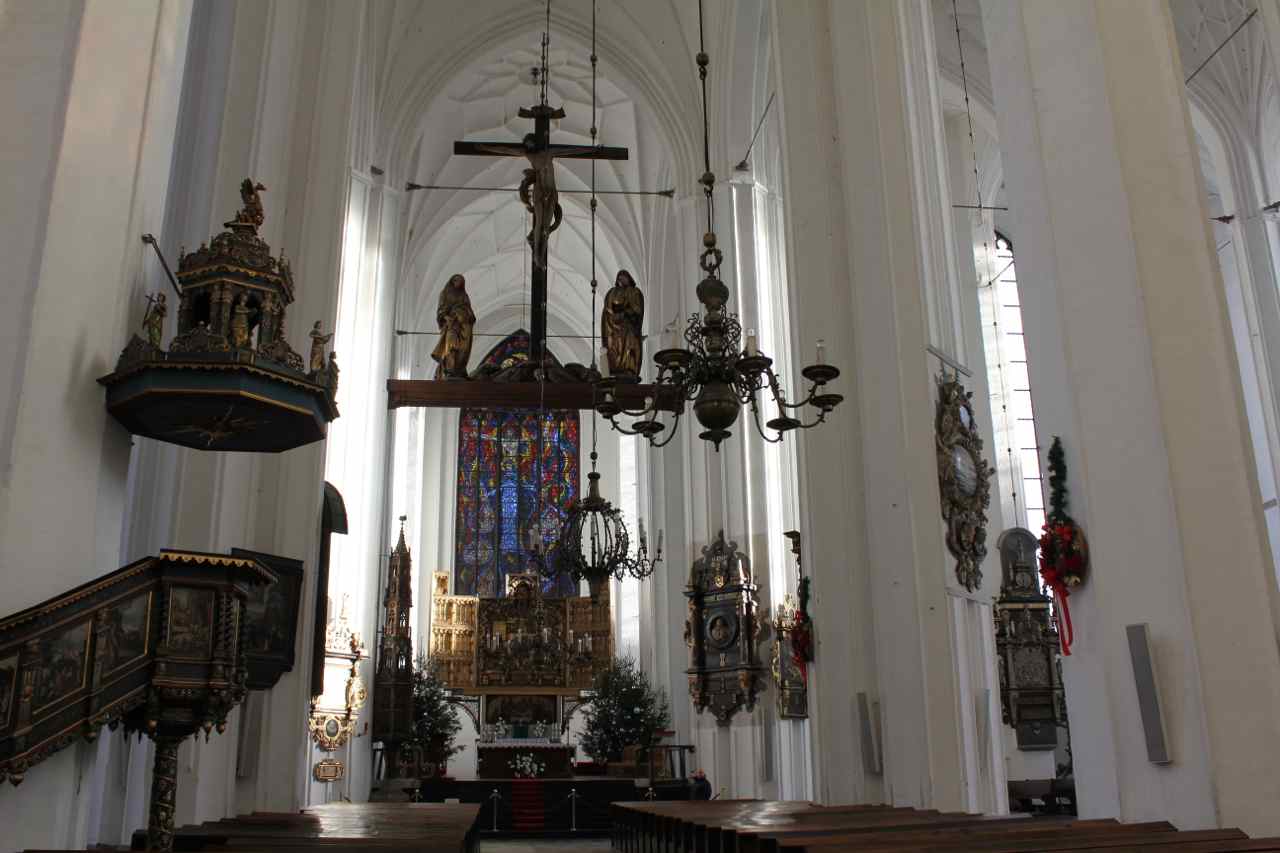 En kirke i Gdansk  Foto: Ota Tiefenböck
