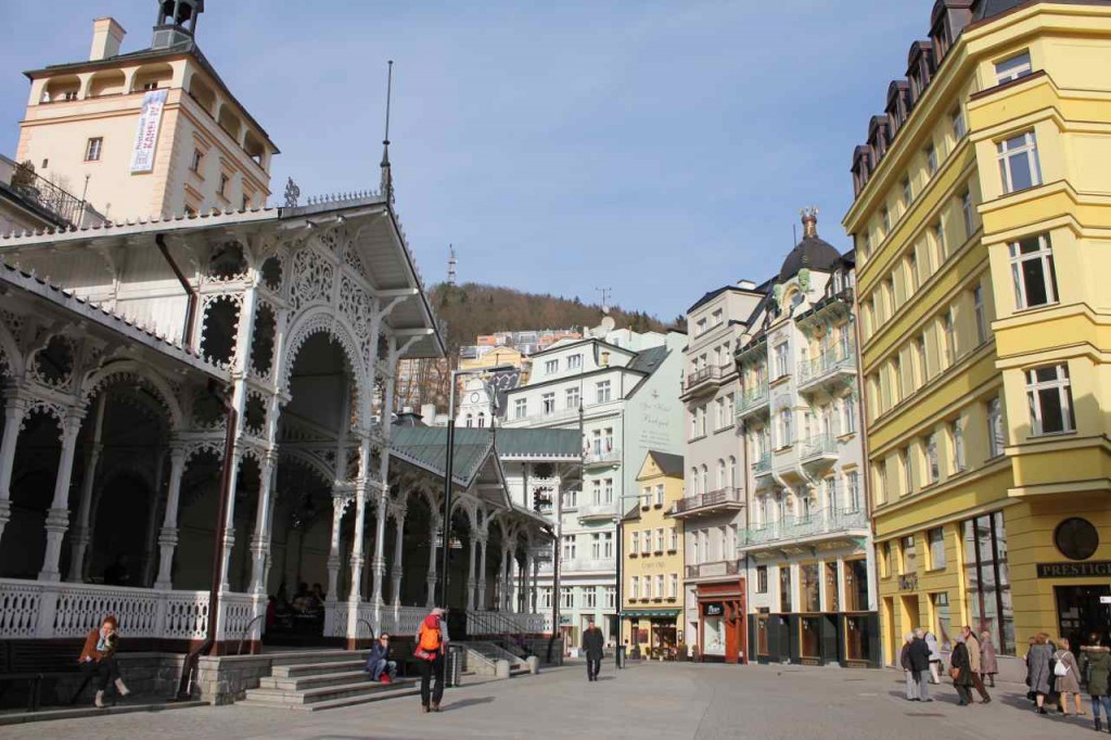 Det tjekkiske kursetd Karlovy Vary er en populær rejsedestination i Rusland  Foto: Ota Tiefenböck