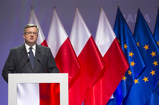 Bronislaw Komorowski kæmper mod Andrzej Duda om præsidentposten i Polen Foto: Platforma Obywatelska RP 