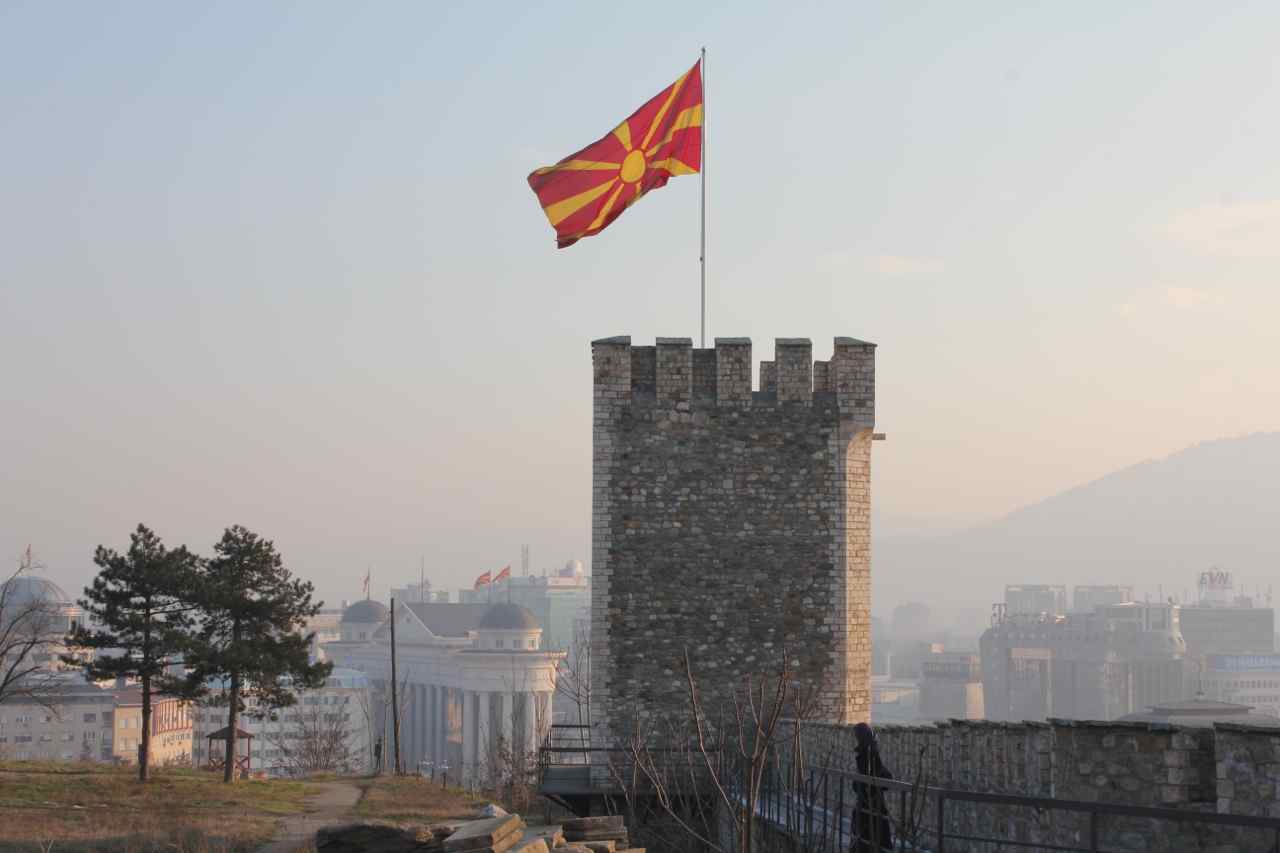 Fæstningen i Skopje  Foto: Ota Tiefenböck