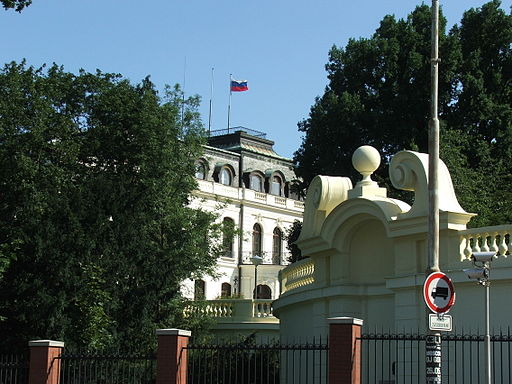 Den russiske ambassade i Prag  Foto: Hynek Moravec