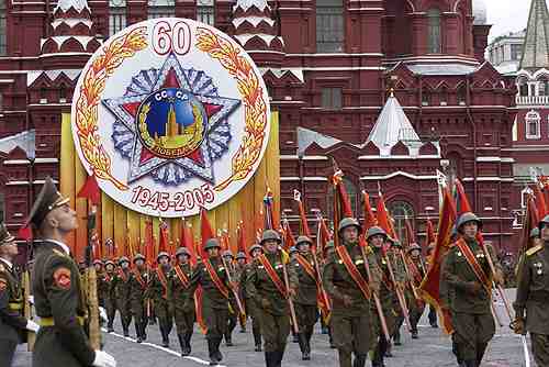 En militærparade i Moskva for 10 år siden  Foto: ITAR-TASS
