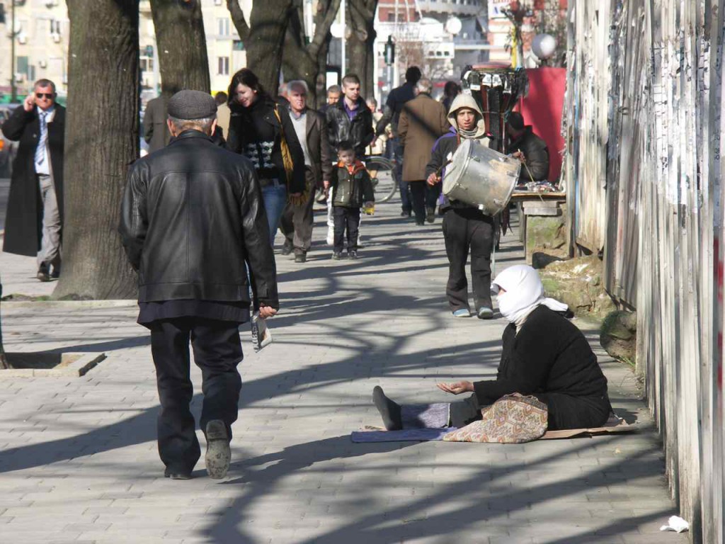 En bybillede fra den albanske hovedstad Tirana  Foto: Ota Tiefenböck