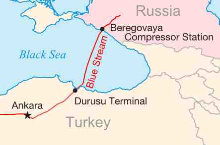 Turkish Stream eller Bue Stream vil forsyne Tyrkiet med russisk gas  Foto: Samuel Bailey
