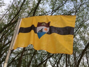 Liberlands flag Foto: Liberland