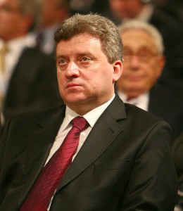 Den makedonske præsident Gjorge Ivanov Foto: Harald Dettenborn