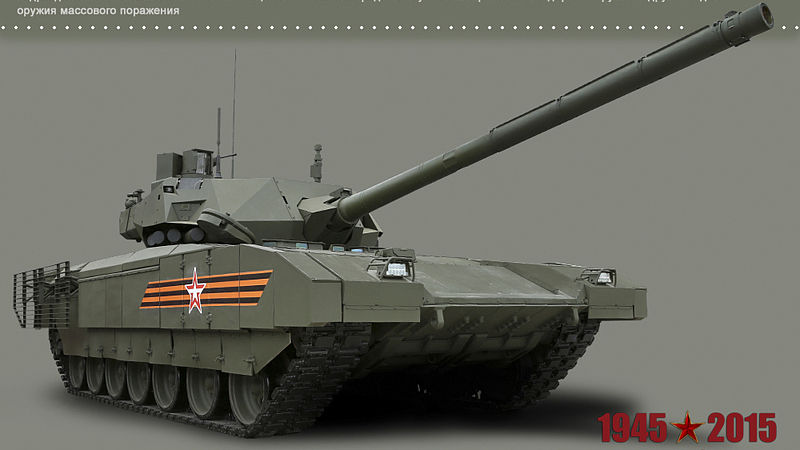 Den nye T-14 Armata panservogn  Foto: Det russiske forsvarsministerium
