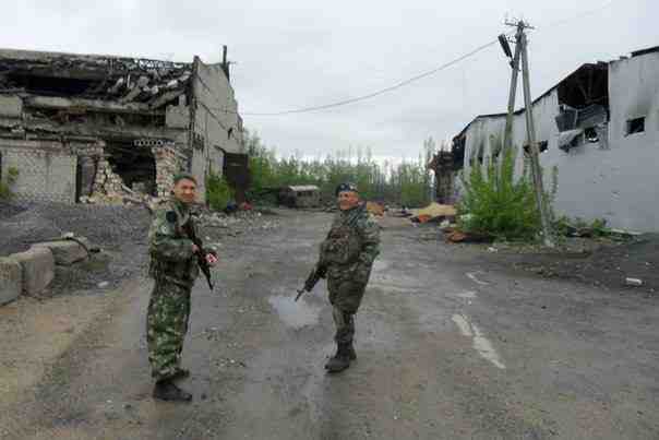 Separatisterne i Donetsk regionen  Foto: South