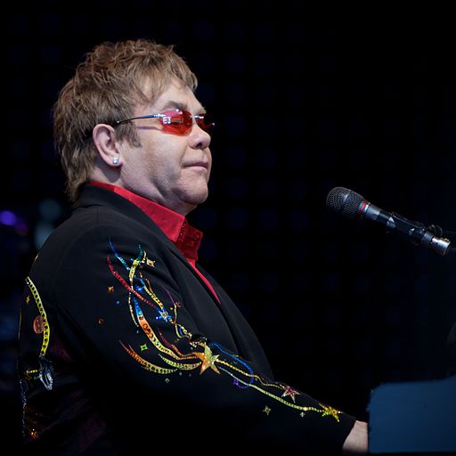 Elton John under koncert i Norge i 2009  Foto: Ernst Vikne