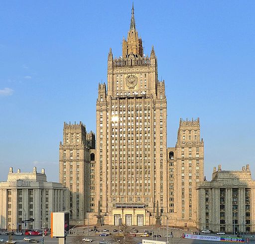 Udenrigsministeriet i Moskva Foto: Ministry of_Foreign Affairs Russia