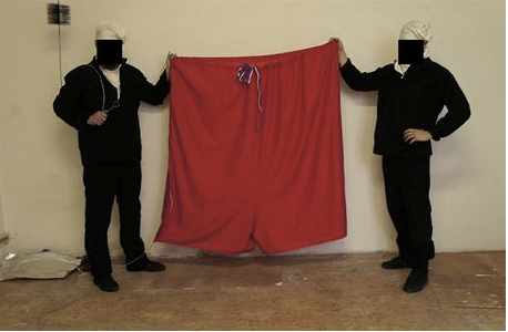De to aktivister med underbukserne  Foto: Ztohoven