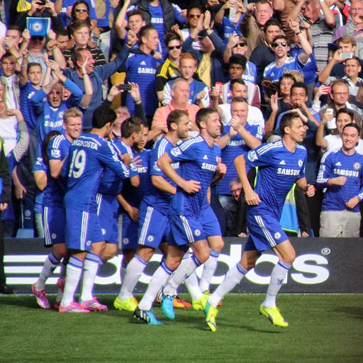 Chelsea, her i kamp mod Arsenal, skal spille mod Dinamo Kijev tirsdag  Foto: 