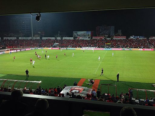 Elbasan Arena i Tirana  Foto: Vergogc