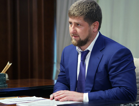 Tjetjeniens leder, Ramzan Kadyrov  Foto: Kremlin 