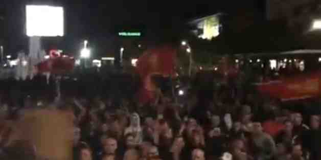 Demonstration i Podgorica Foto: Youtube