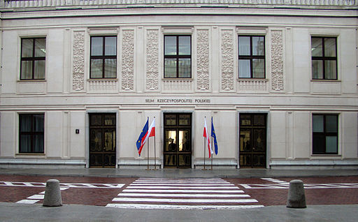 Det polske parlament Sejm  Foto: Szczebrzeszynski