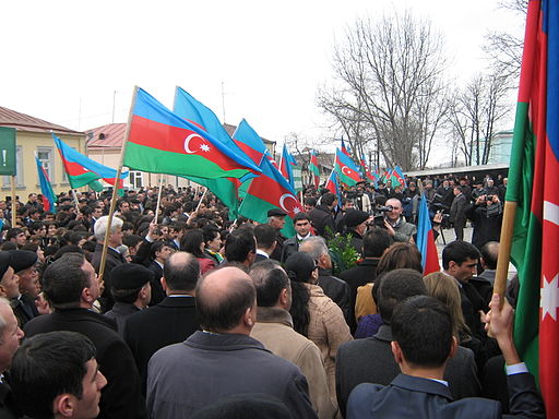 Demonstration i Aserbajdsjan Foto: Sefer ibrahim