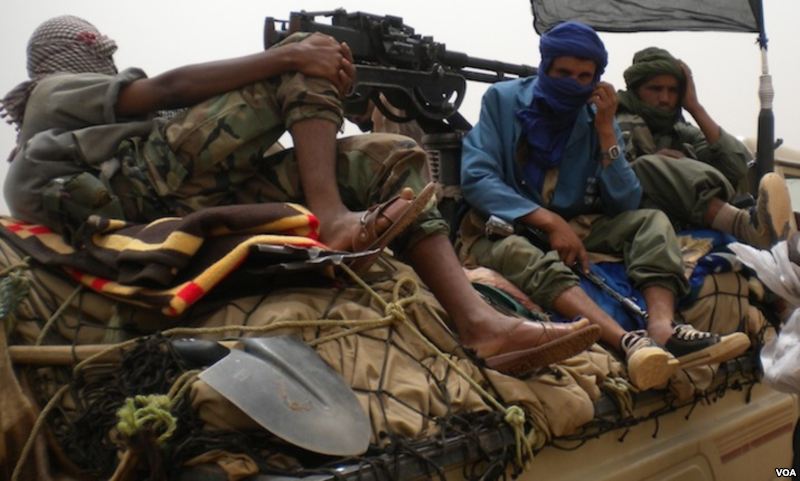 Millitante islamister i Mali  Foto- Anne Look