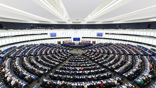 EU Parlamentet Foto- Diliff