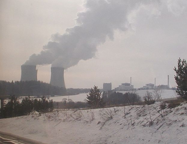Atomkræftværket Temelin i Tjekkiet Foto: Wikimedia 