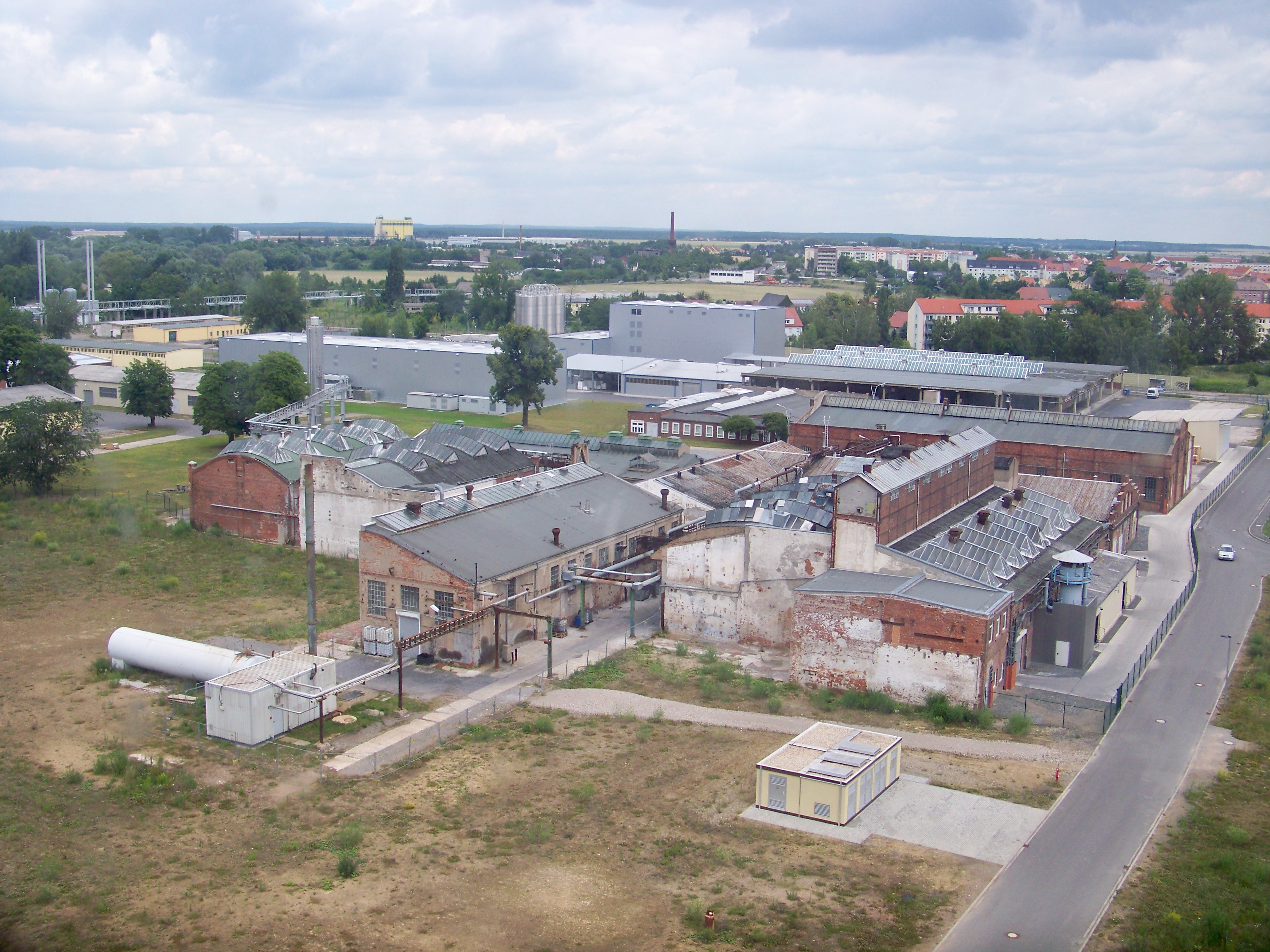 Fabriksanlæg i Eilenburg, Tyskland. Foto: Joeb07 (GNU Free Documentation License)
