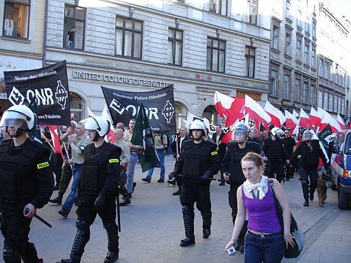 National Radikal Camp ved en tidligere demonstration Foto- Wikimedia