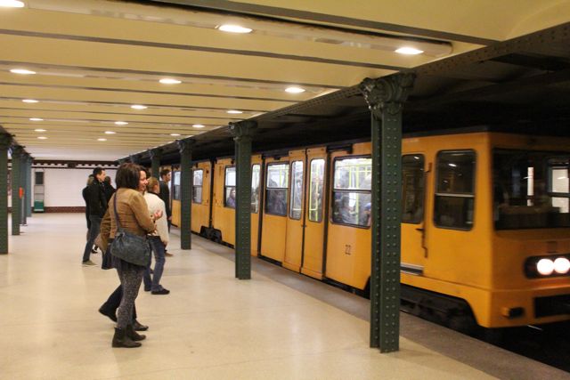 Budapest metrolinie 1  Foto: Ota Tiefenböck