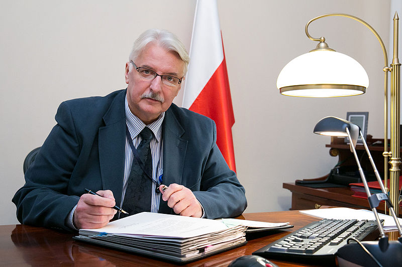 Witold Waszczykowski, Polens udenrigsminister. Foto: Det polske udenrigsministerium