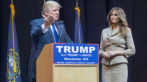 Donald og Melanie Trump Foto: Marc Nozell