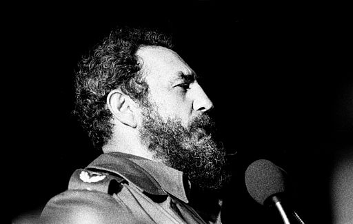 Fidel Castro under en tale i Havanna i 1978 Foto: Marcelo Montecino